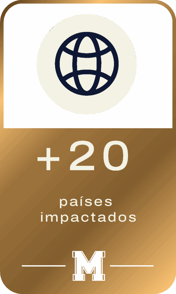20 PAÍSES IMPACTADOS
